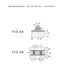 SEMICONDUCTOR DEVICE, CHIP-ON-CHIP MOUNTING STRUCTURE, METHOD OF     MANUFACTURING THE SEMICONDUCTOR DEVICE, AND METHOD OF FORMING THE     CHIP-ON-CHIP MOUNTING STRUCTURE diagram and image