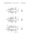 Method for Producing a Molded Part Provided with a Through-Hole diagram and image