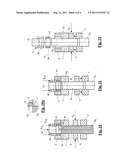 Method for Producing a Molded Part Provided with a Through-Hole diagram and image