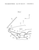 VEHICLE INTERIOR PART, AND METHOD OF MANUFACTURING THEREOF, AND MOLD     THEREOF diagram and image