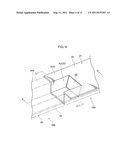 VEHICLE INTERIOR PART, AND METHOD OF MANUFACTURING THEREOF, AND MOLD     THEREOF diagram and image