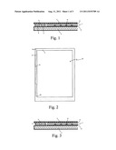 AIR PRESSURE BALANCE STRUCTURE FOR TOUCH PANEL diagram and image