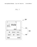 MOBILE TERMINAL HAVING MULTIPLE DISPLAY UNITS AND DATA HANDLING METHOD FOR     THE SAME diagram and image