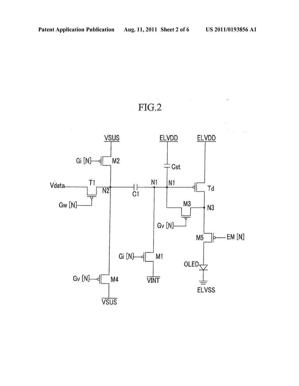PIXEL, DISPLAY DEVICE USING THE SAME, AND DRIVING METHOD THEREOF - diagram, schematic, and image 03