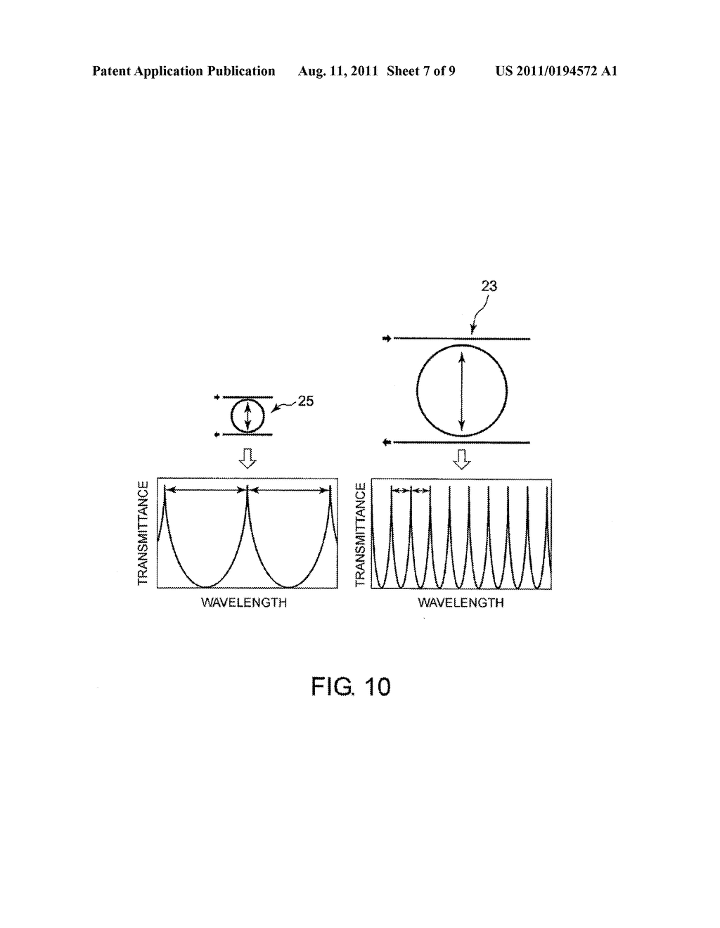 COMPOSITE OPTICAL WAVEGUIDE, VARIABLE-WAVELENGTH LASER, AND METHOD OF     OSCILLATING LASER - diagram, schematic, and image 08