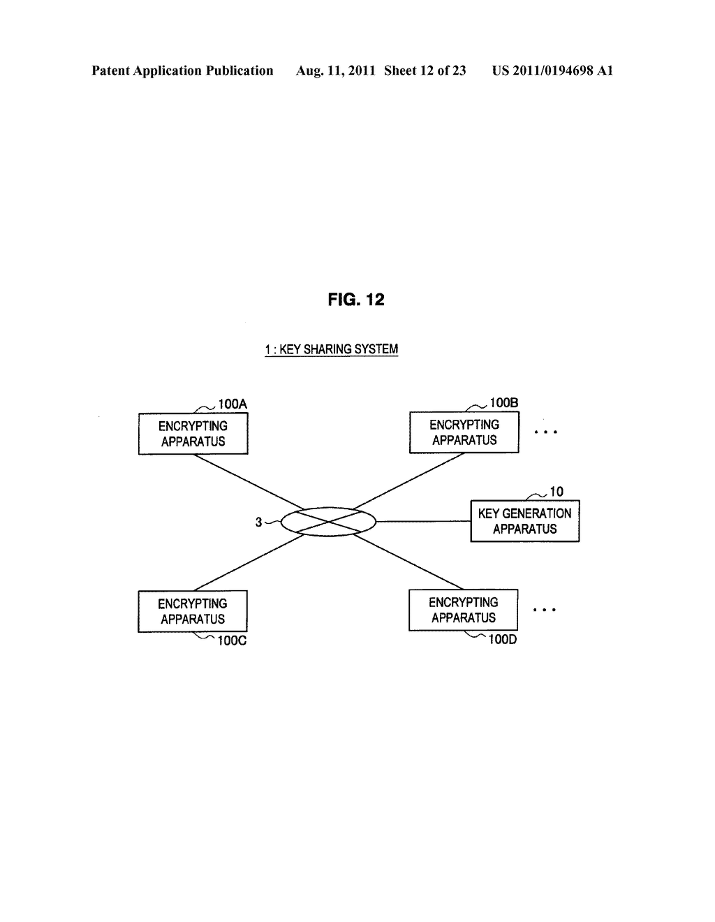 Key Sharing System - diagram, schematic, and image 13