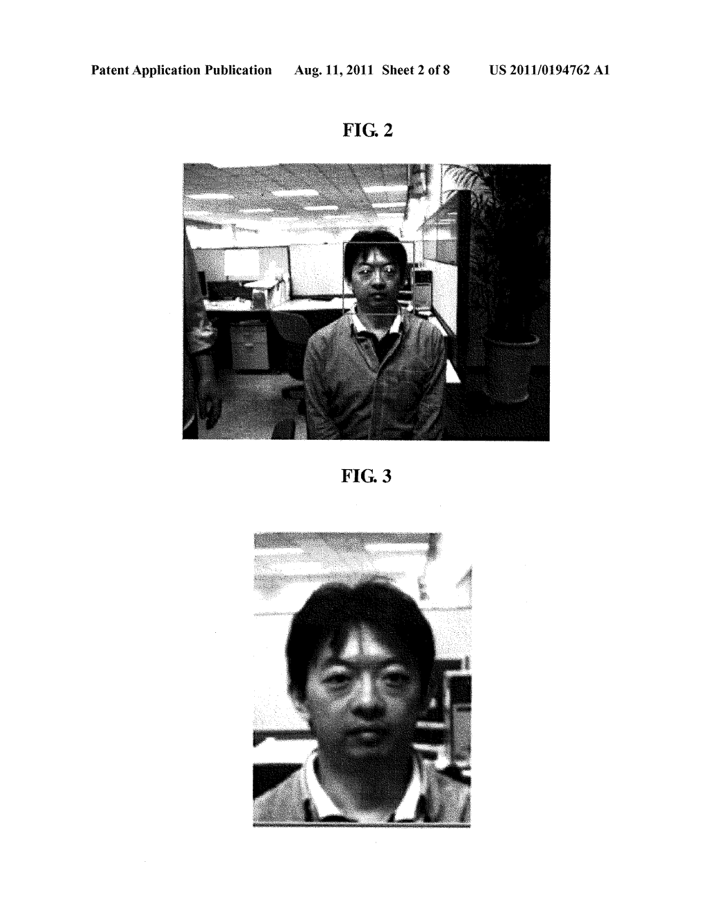 METHOD FOR DETECTING HAIR REGION - diagram, schematic, and image 03