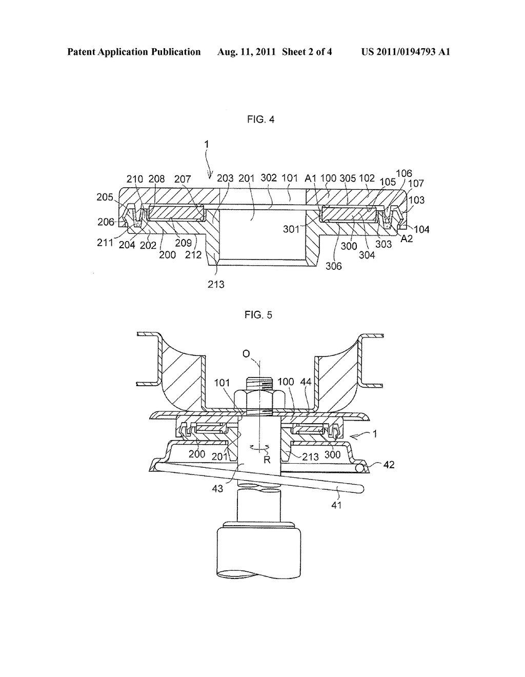 SYNTHETIC RESIN-MADE THRUST SLIDING BEARING - diagram, schematic, and image 03