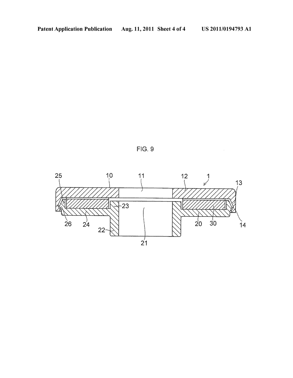 SYNTHETIC RESIN-MADE THRUST SLIDING BEARING - diagram, schematic, and image 05