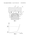 NOISE ISOLATING ROLLING ELEMENT BEARING FOR A CRANKSHAFT diagram and image