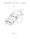 CABLE ASSEMBLY HAVING FLOATABLE OPTICAL MODULE diagram and image