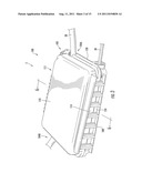 FIBER OPTIC CABLE CONTROL CLIPS AND ENCLOSURE ASSEMBLIES AND METHODS     INCORPORATING THE SAME diagram and image