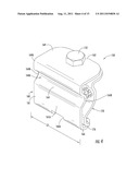 FIBER OPTIC CABLE CONTROL CLIPS AND ENCLOSURE ASSEMBLIES AND METHODS     INCORPORATING THE SAME diagram and image