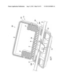 FIBER OPTIC CABLE CONTROL CLIPS AND ENCLOSURE ASSEMBLIES AND METHODS     INCORPORATING THE SAME diagram and image