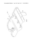 FIBER OPTIC CABLE CONTROL CLIPS AND ENCLOSURE ASSEMBLIES AND METHODS     INCORPORATING THE SAME diagram and image