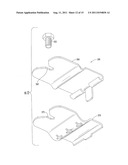 FIBER OPTIC CABLE CONTROL CLIPS AND ENCLOSURE ASSEMBLIES AND METHODS     INCORPORATING THE SAME diagram and image