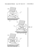 Segmented ballast base support structure and rail and trolley structures     for unstable ground diagram and image