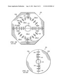 Segmented ballast base support structure and rail and trolley structures     for unstable ground diagram and image