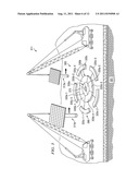 Segmented ballast base support structure and rail and trolley structures     for unstable ground diagram and image