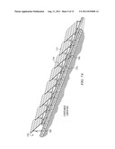 Segmented ballast base support structure and rail and trolley structures     for unstable ground diagram and image