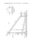 Segmented ballast base support structure and rail and trolley structures     for unstable ground diagram and image