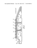 Segmented ballast base support structure and rail and trolley structures     for unstable ground diagram and image