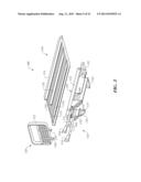 FLATBED TOW TRUCK PIVOTING PLATFORM ASSEMBLY AND METHOD OF USE diagram and image