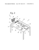 Temperature controlled fluid bath food holding device and method diagram and image