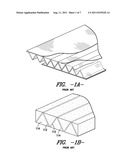 CONTOURED FIBER REINFORCED CORE PANEL diagram and image