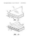 CONTOURED FIBER REINFORCED CORE PANEL diagram and image