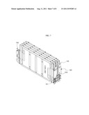 VOLTAGE SENSING MEMBER AND BATTERY MODULE EMPLOYED WITH THE SAME diagram and image