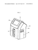 CARTRIDGE FOR APPARATUS FOR CHEMICALLY ANALYZING BLOOD AND APPARATUS USING     THE SAME diagram and image