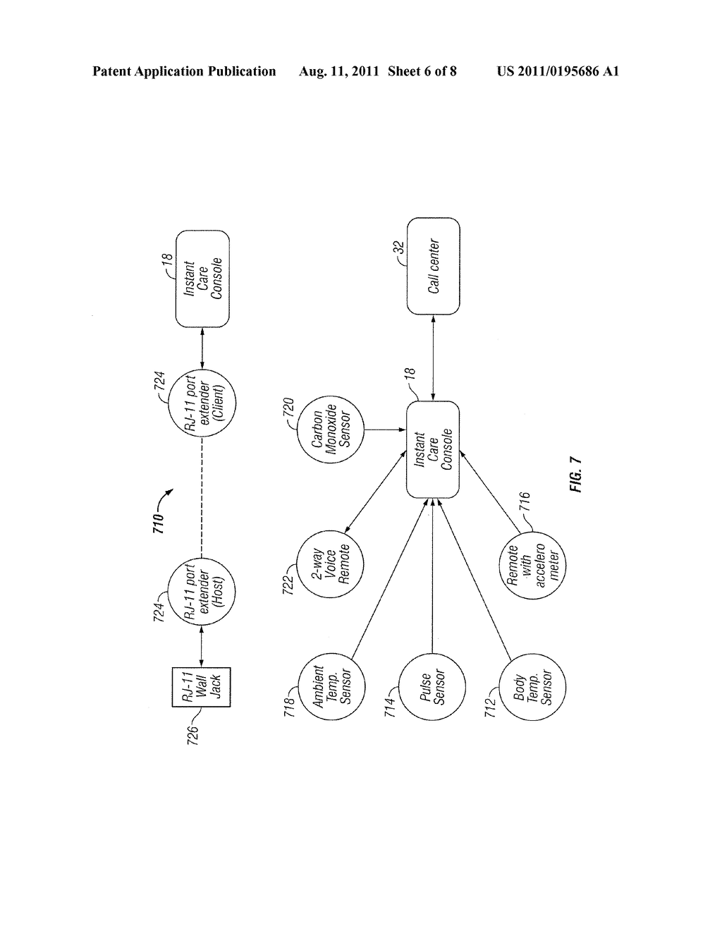 Personal Emergency Response System with Alternative Voice Line Capability - diagram, schematic, and image 07