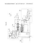 CONCENTRATED ACID TREATMENT UNIT, CONCENTRATED ACID TREATMENT METHOD,     PHASE-SEPARATION SYSTEM PLANT FOR BOTANICAL RESOURCE, AND CONVERSION     METHOD diagram and image