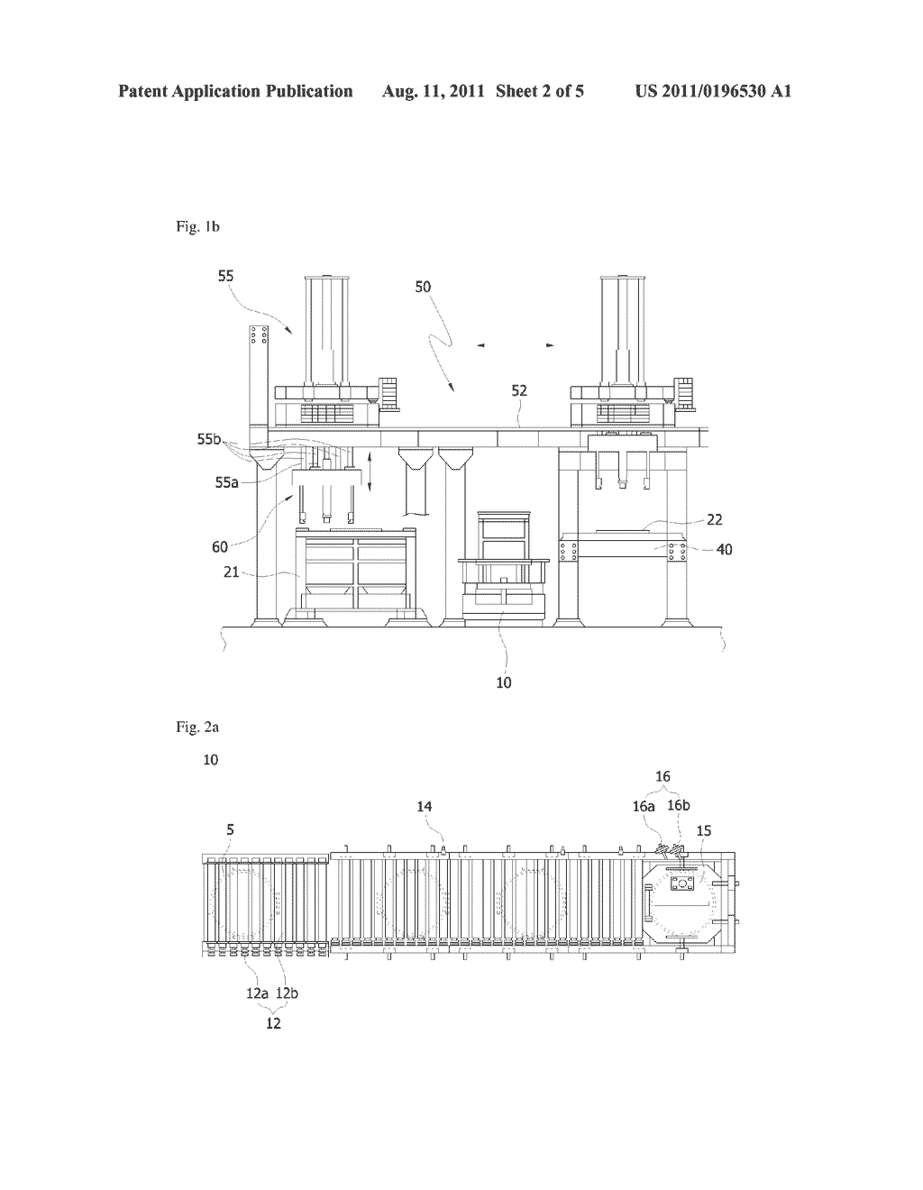 APPARATUS AND METHOD FOR AUTOMATICALLY LOADING DRUMS INTO DRUM CONTAINER - diagram, schematic, and image 03