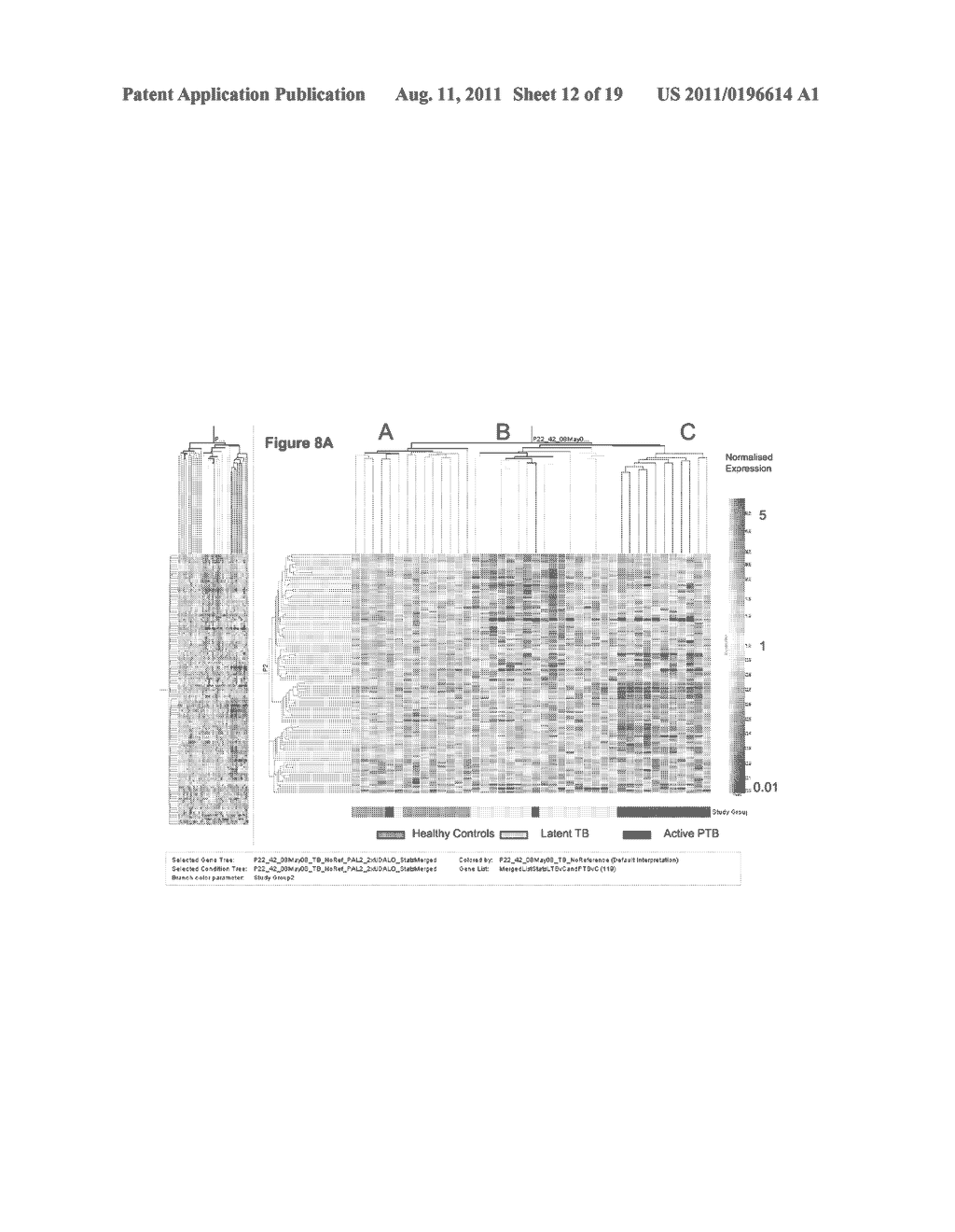 BLOOD TRANSCRIPTIONAL SIGNATURE OF MYCOBACTERIUM TUBERCULOSIS INFECTION - diagram, schematic, and image 13