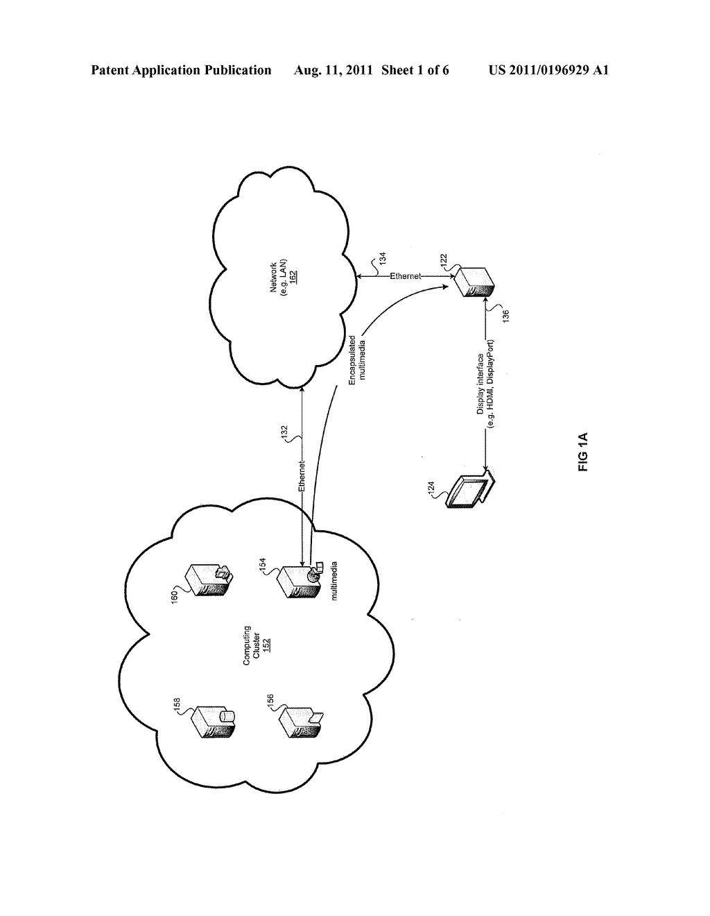 METHOD AND SYSTEM FOR DATA EXCHANGE WITH A MULTIMEDIA AND ETHERNET ENABLED     LAN SUBSYSTEM - diagram, schematic, and image 02