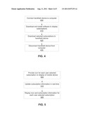 Displaying Personalized Information in a Handheld Device diagram and image