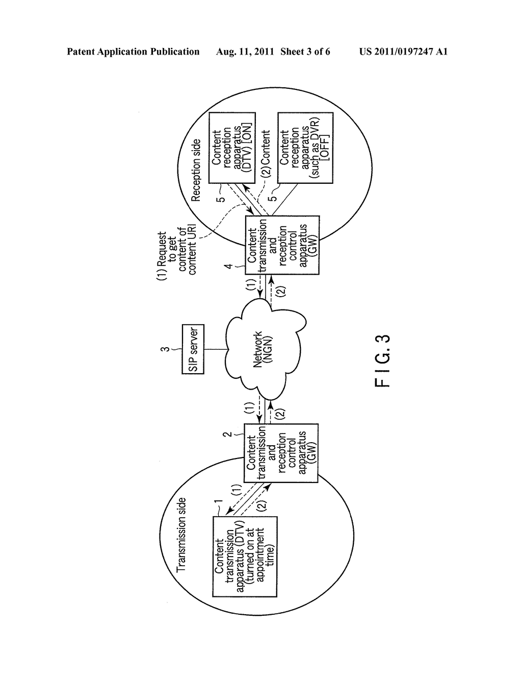 CONTENT RECEPTION APPARATUS, CONTENT TRANSMISSION APPARATUS, AND CONTENT     TRANSMISSION AND RECEPTION CONTROL APPARATUS - diagram, schematic, and image 04