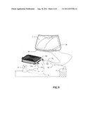 LIQUID HEATING DEVICE WITH TWO FLOW PATHS FOR AN AUTOMOBILE diagram and image