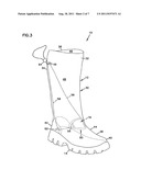 FOOTWEAR TENSIONING SYSTEM diagram and image