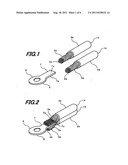 Electric wire with terminal and method of manufacturing the same diagram and image