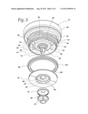 Leak Proof Drinking Lid with Pressure Relief diagram and image