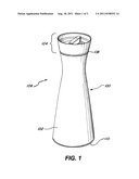 CARAFE WITH A 360 DEGREE POURING CAPABILITY diagram and image