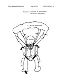 Helium rocket aerochute diagram and image