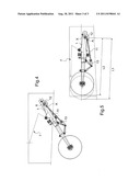 DEVICE FOR RETRACTING AIRCRAFT LANDING GEAR diagram and image