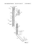 SHELF BRACKET FOR A TELEVISION WALL MOUNT diagram and image