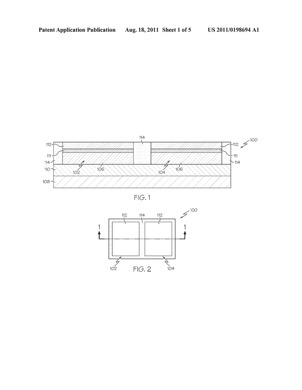 METHODS FOR FORMING BARRIER REGIONS WITHIN REGIONS OF INSULATING MATERIAL     RESULTING IN OUTGASSING PATHS FROM THE INSULATING MATERIAL AND RELATED     DEVICES - diagram, schematic, and image 02