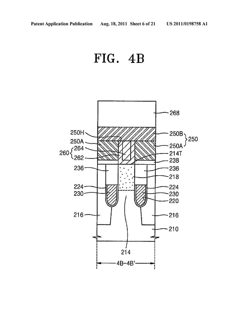 SEMICONDUCTOR DEVICE INCLUDING CONTACT PLUG AND METHOD OF MANUFACTURING     THE SAME - diagram, schematic, and image 07