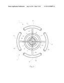 GRAVITY-ASSISTED ROTATIONAL MECHANISM AND GENERATOR DEVICE COOPERATING     THEREWITH diagram and image